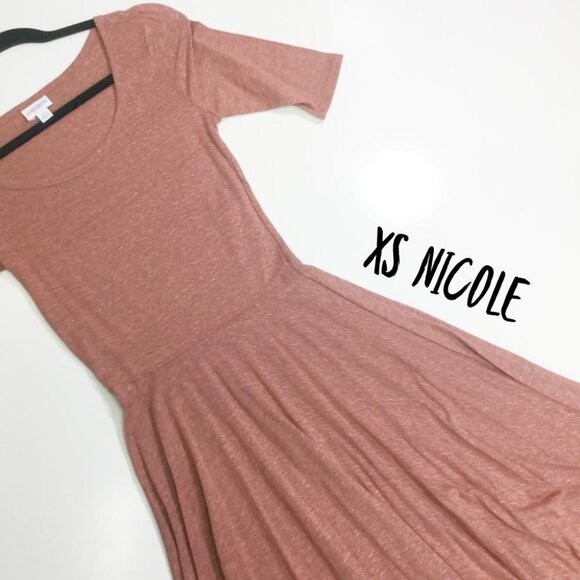 LuLaRoe Nicole Dress - Picture 1 of 1